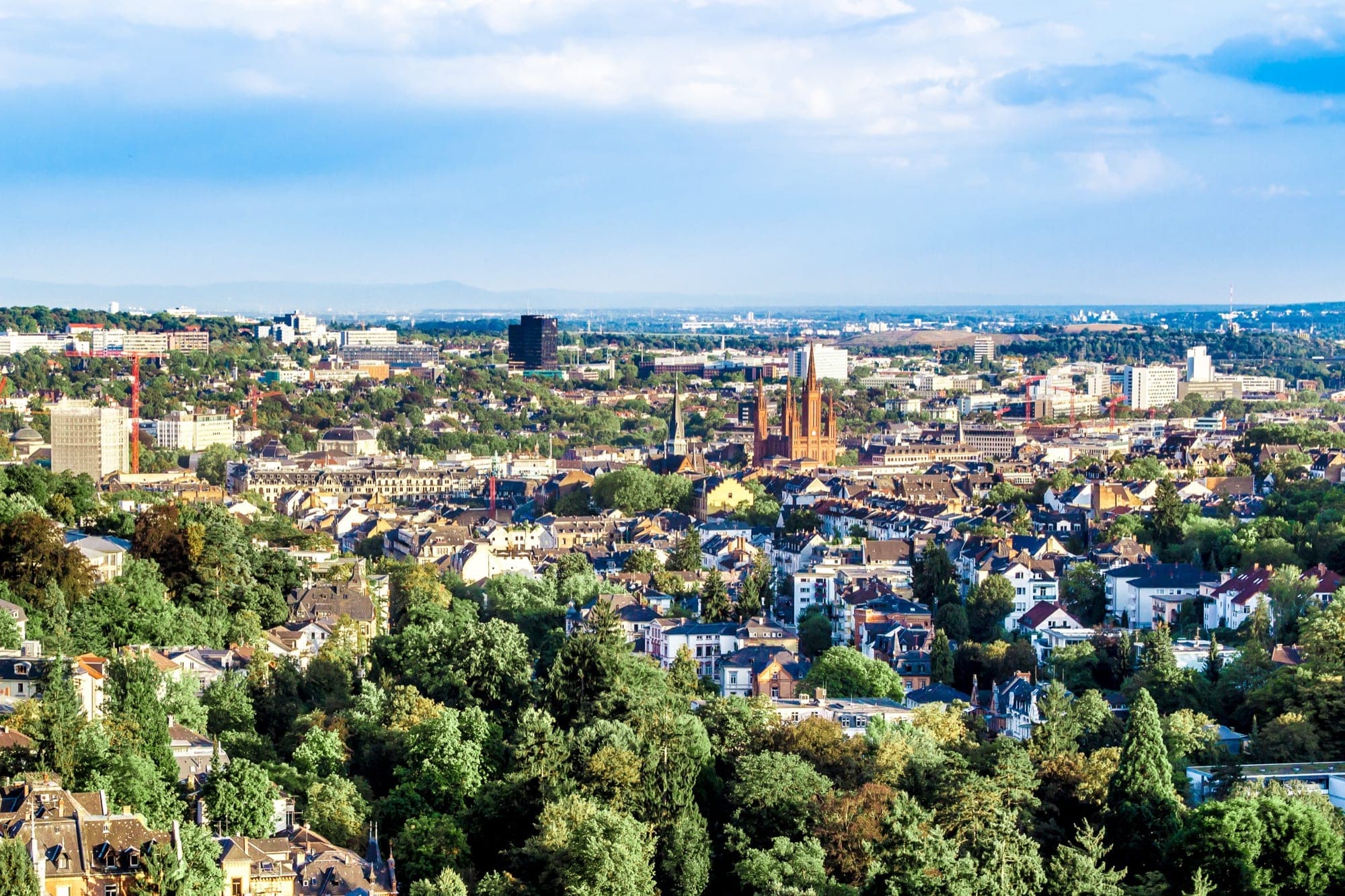 Wiesbaden, Germany — skyline